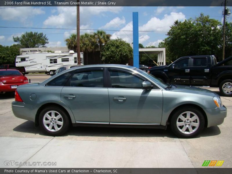 Titanium Green Metallic / Shale Grey 2006 Ford Five Hundred SE