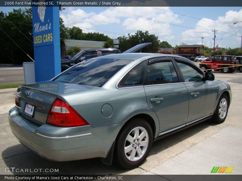 Titanium Green Metallic / Shale Grey 2006 Ford Five Hundred SE
