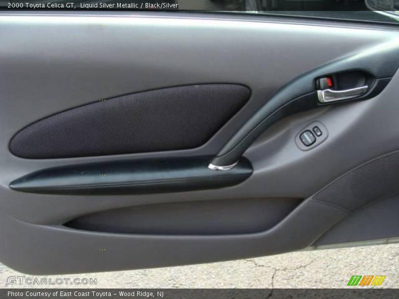 Liquid Silver Metallic / Black/Silver 2000 Toyota Celica GT