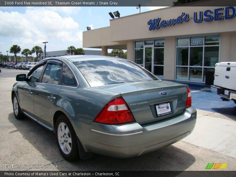 Titanium Green Metallic / Shale Grey 2006 Ford Five Hundred SE