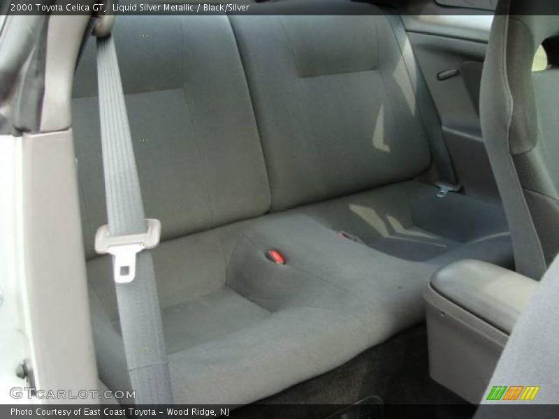 Liquid Silver Metallic / Black/Silver 2000 Toyota Celica GT