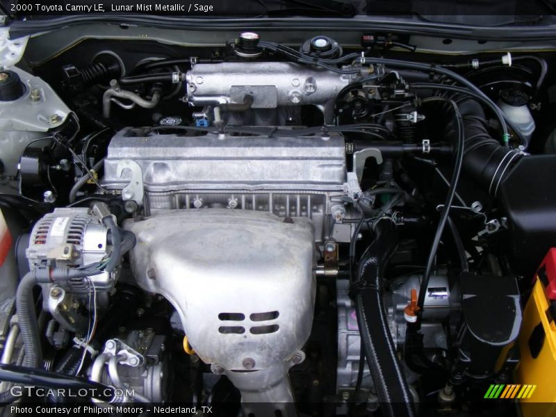 Lunar Mist Metallic / Sage 2000 Toyota Camry LE