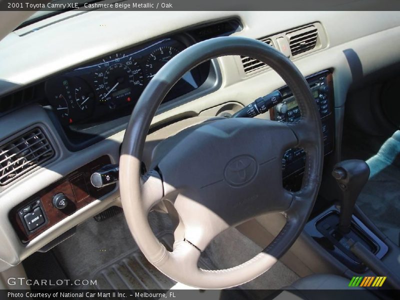 Cashmere Beige Metallic / Oak 2001 Toyota Camry XLE