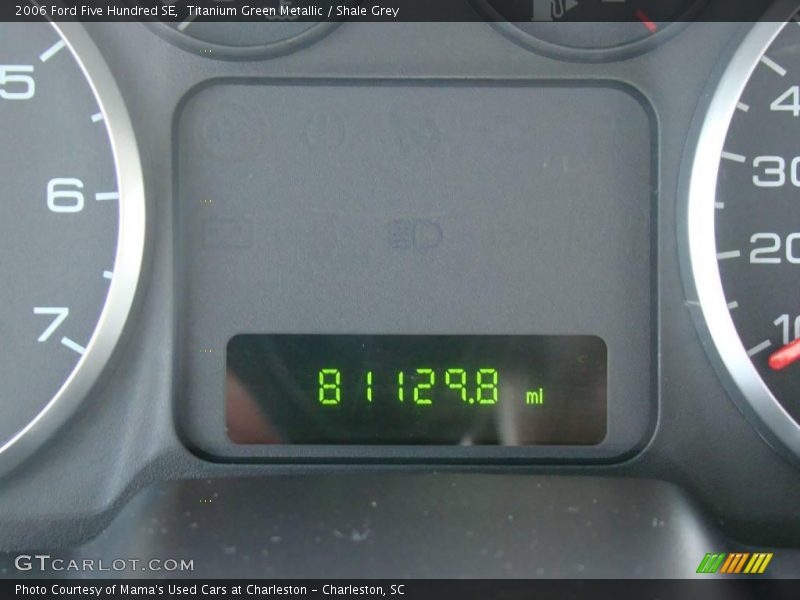 Titanium Green Metallic / Shale Grey 2006 Ford Five Hundred SE