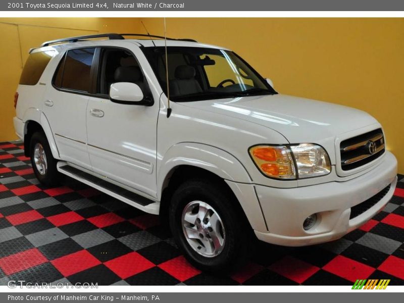 Natural White / Charcoal 2001 Toyota Sequoia Limited 4x4