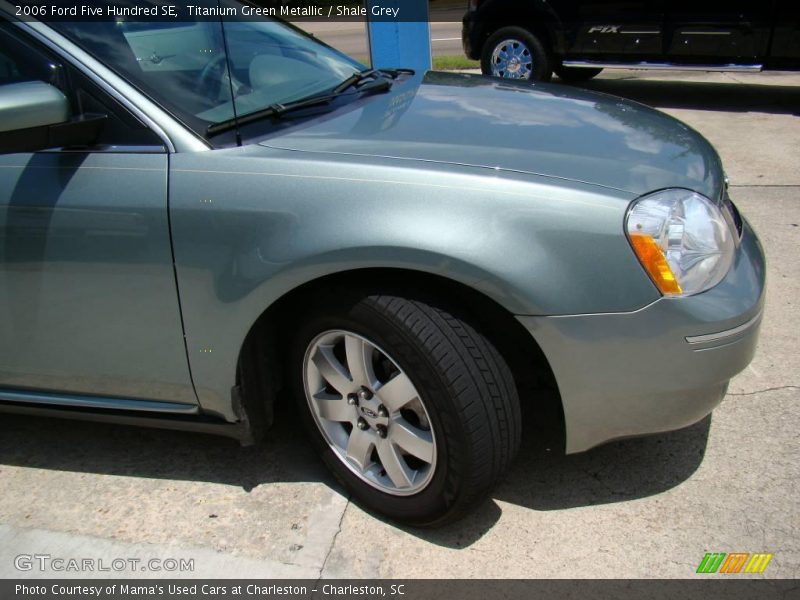 Titanium Green Metallic / Shale Grey 2006 Ford Five Hundred SE