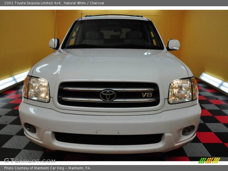 Natural White / Charcoal 2001 Toyota Sequoia Limited 4x4