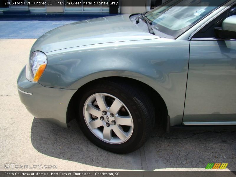 Titanium Green Metallic / Shale Grey 2006 Ford Five Hundred SE