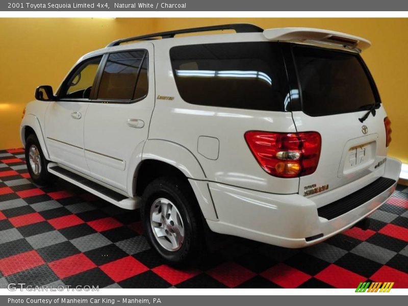 Natural White / Charcoal 2001 Toyota Sequoia Limited 4x4