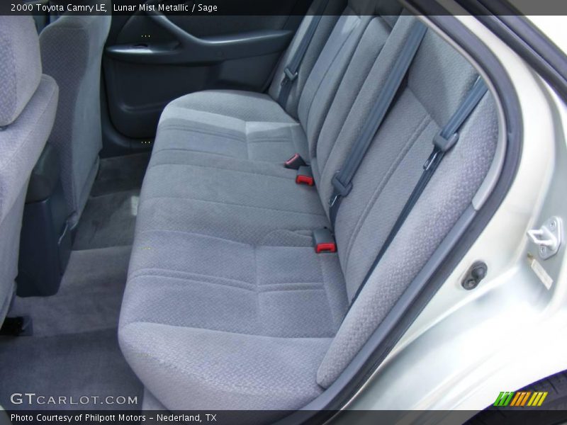 Lunar Mist Metallic / Sage 2000 Toyota Camry LE