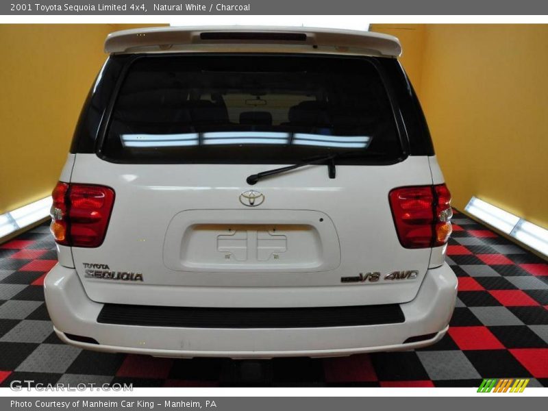 Natural White / Charcoal 2001 Toyota Sequoia Limited 4x4