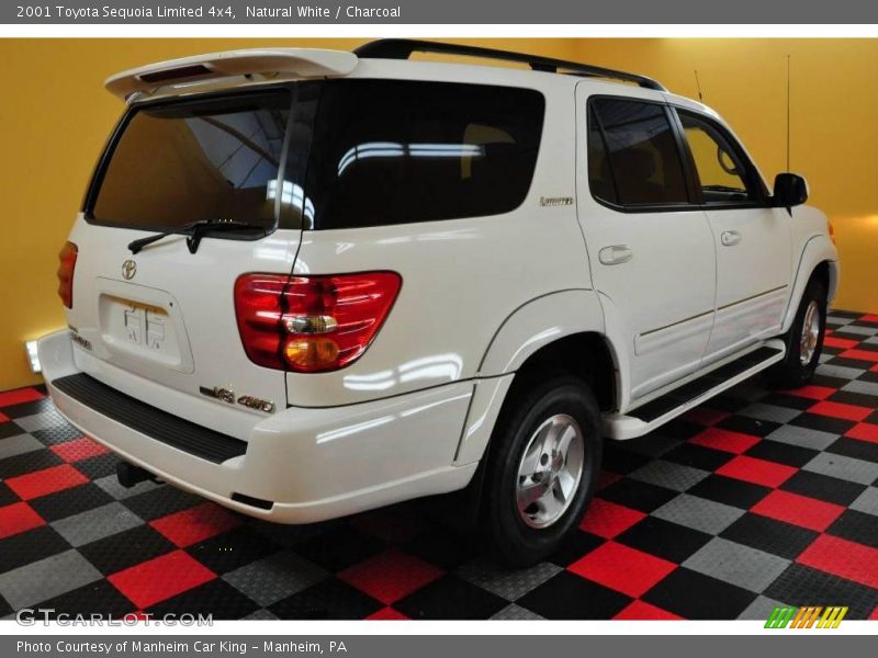 Natural White / Charcoal 2001 Toyota Sequoia Limited 4x4