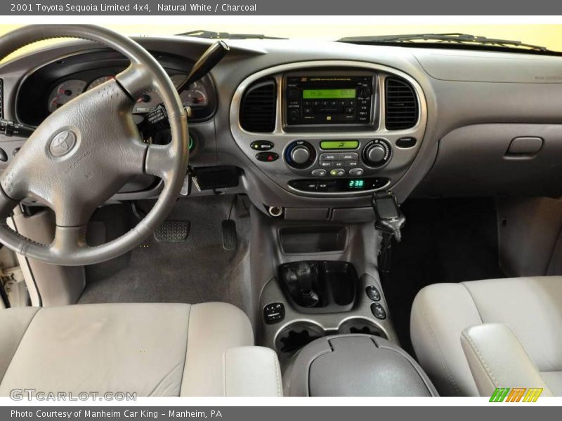Natural White / Charcoal 2001 Toyota Sequoia Limited 4x4