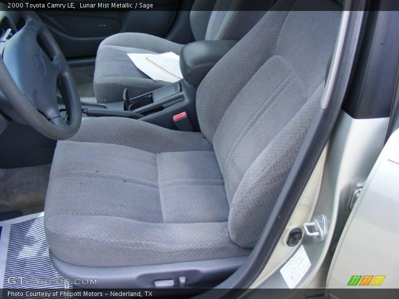 Lunar Mist Metallic / Sage 2000 Toyota Camry LE
