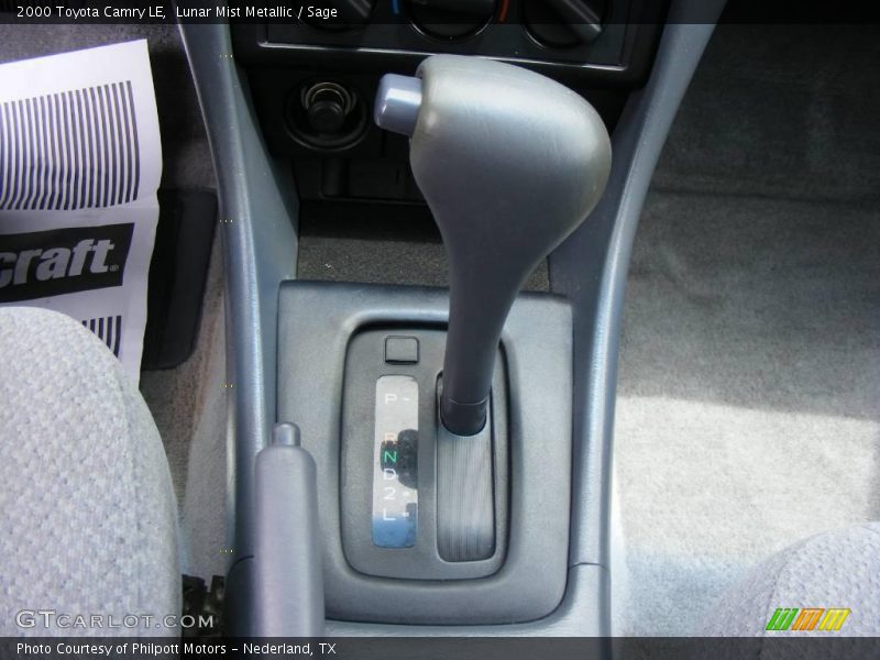 Lunar Mist Metallic / Sage 2000 Toyota Camry LE