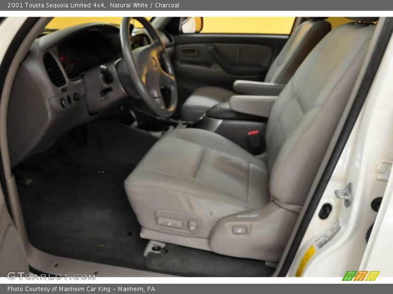 Natural White / Charcoal 2001 Toyota Sequoia Limited 4x4