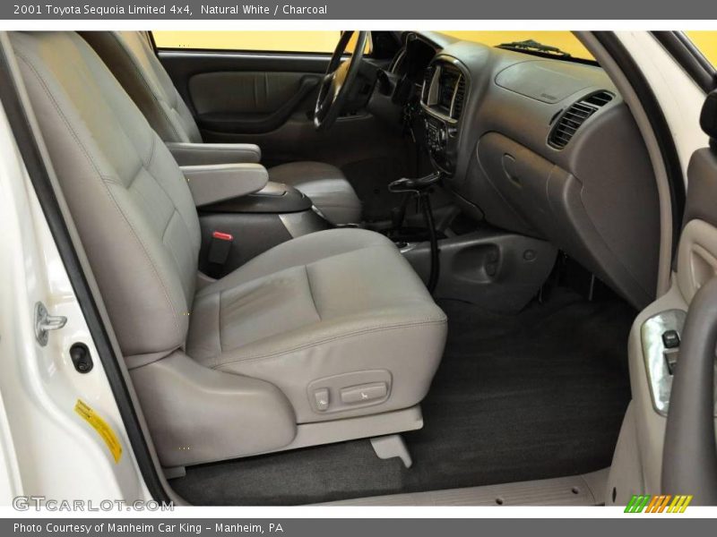 Natural White / Charcoal 2001 Toyota Sequoia Limited 4x4