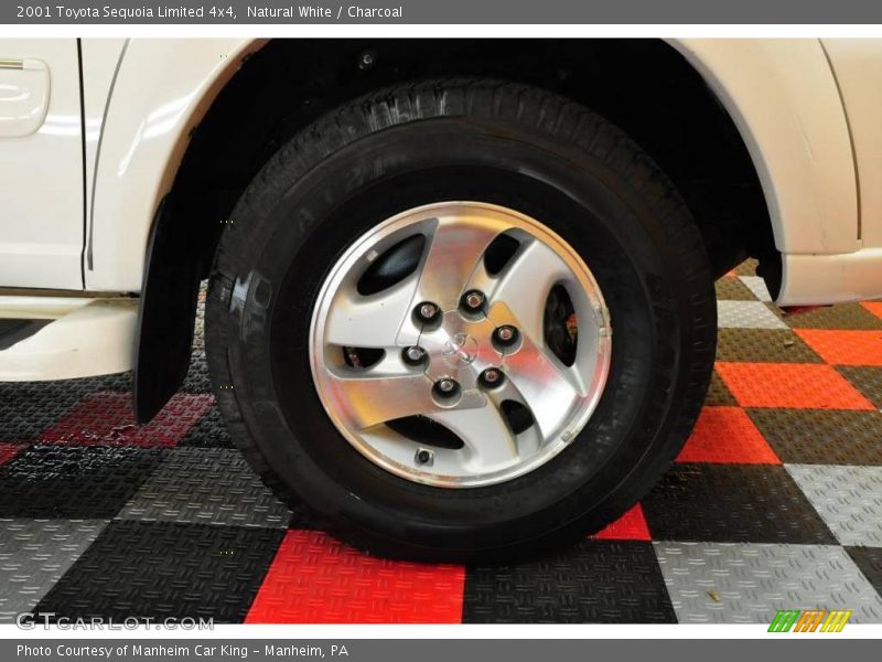 Natural White / Charcoal 2001 Toyota Sequoia Limited 4x4