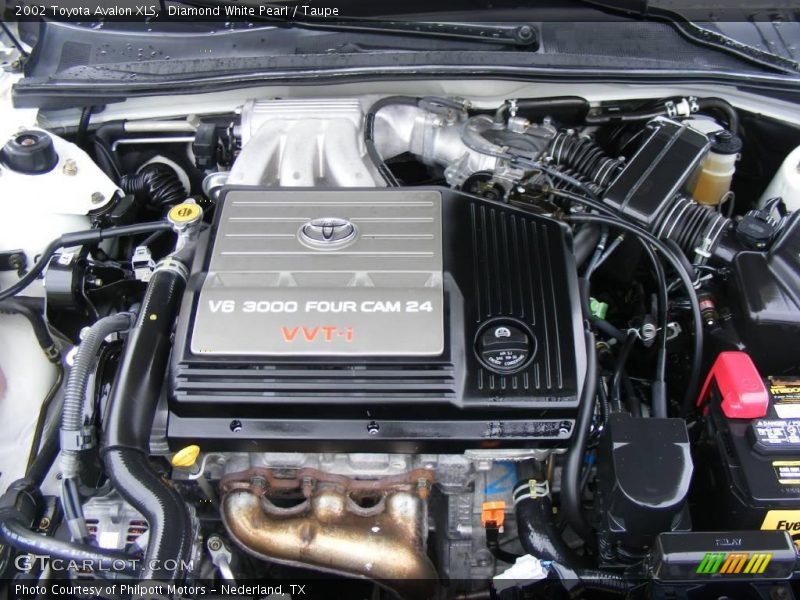 Diamond White Pearl / Taupe 2002 Toyota Avalon XLS