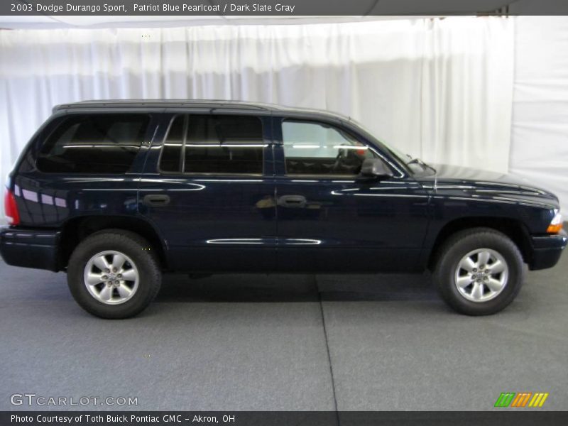 Patriot Blue Pearlcoat / Dark Slate Gray 2003 Dodge Durango Sport