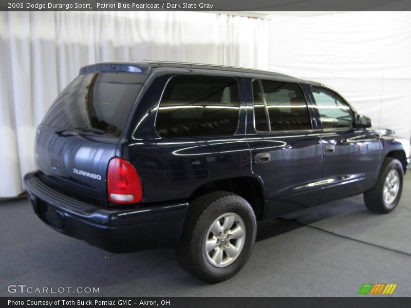 Patriot Blue Pearlcoat / Dark Slate Gray 2003 Dodge Durango Sport