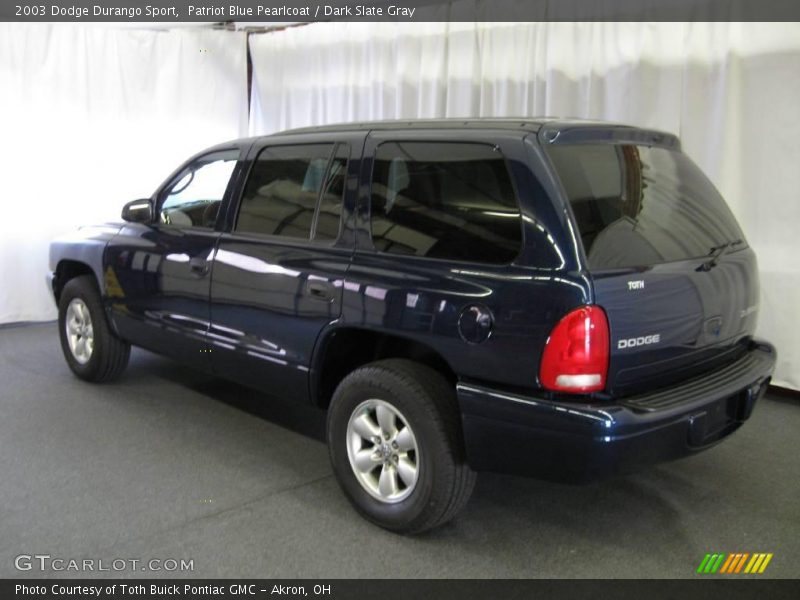 Patriot Blue Pearlcoat / Dark Slate Gray 2003 Dodge Durango Sport