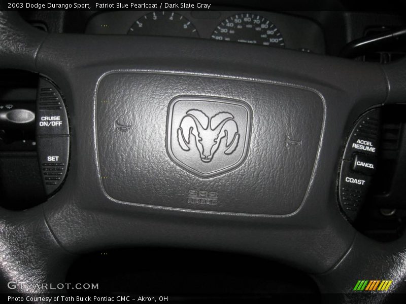 Patriot Blue Pearlcoat / Dark Slate Gray 2003 Dodge Durango Sport
