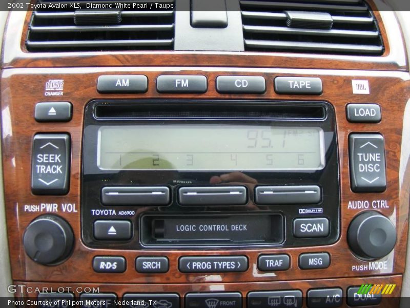 Diamond White Pearl / Taupe 2002 Toyota Avalon XLS