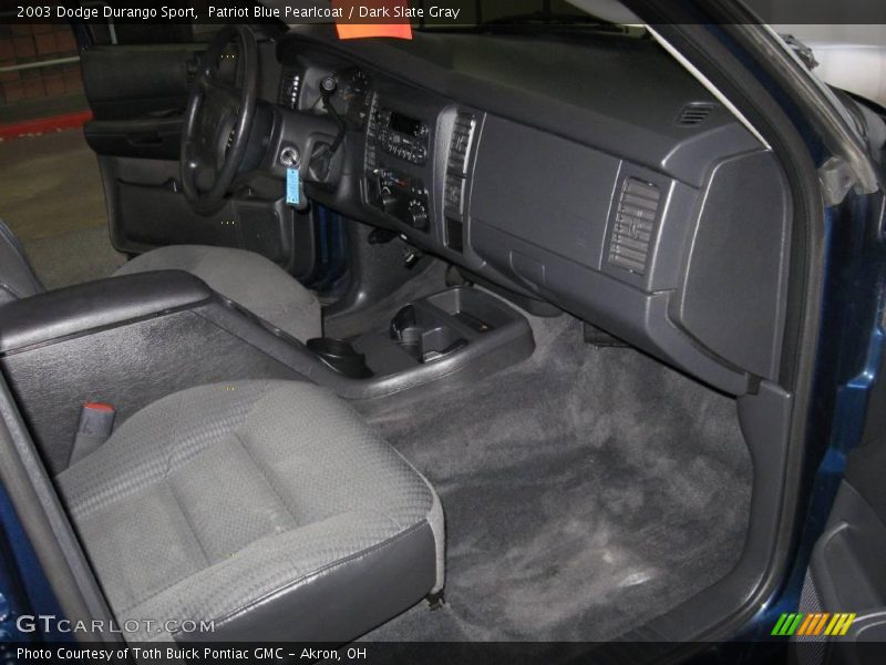 Patriot Blue Pearlcoat / Dark Slate Gray 2003 Dodge Durango Sport