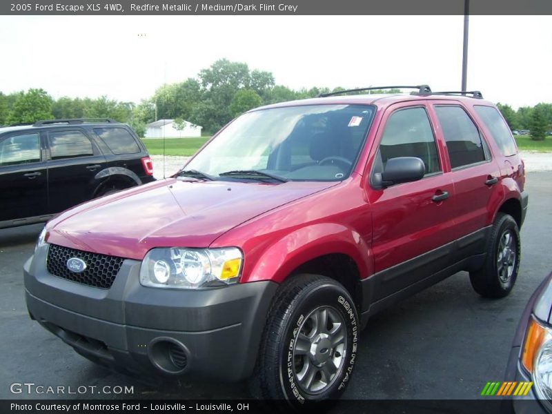 Redfire Metallic / Medium/Dark Flint Grey 2005 Ford Escape XLS 4WD