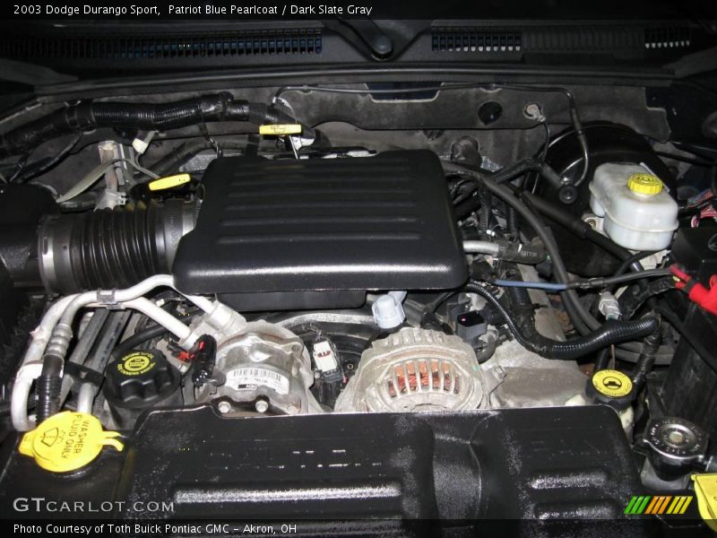 Patriot Blue Pearlcoat / Dark Slate Gray 2003 Dodge Durango Sport