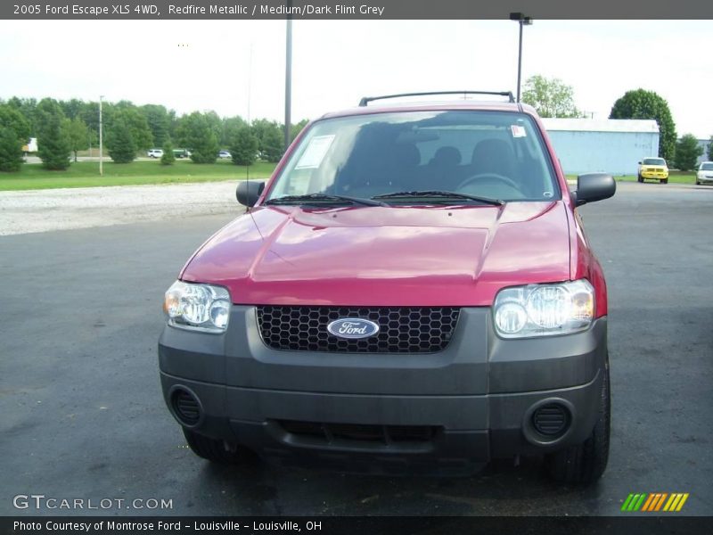 Redfire Metallic / Medium/Dark Flint Grey 2005 Ford Escape XLS 4WD