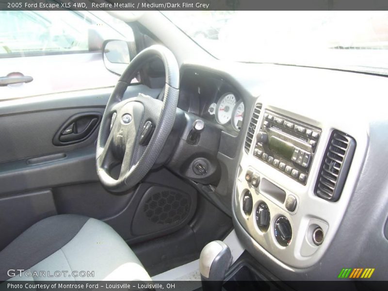 Redfire Metallic / Medium/Dark Flint Grey 2005 Ford Escape XLS 4WD