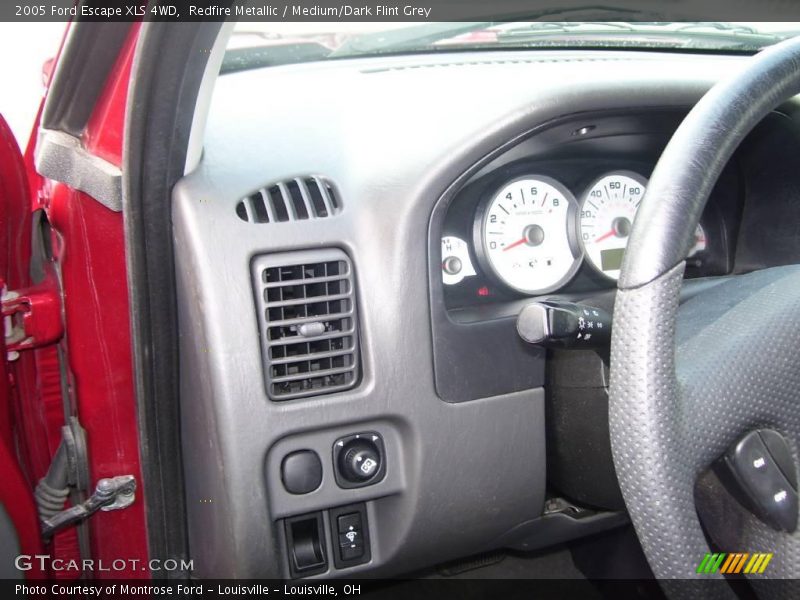 Redfire Metallic / Medium/Dark Flint Grey 2005 Ford Escape XLS 4WD