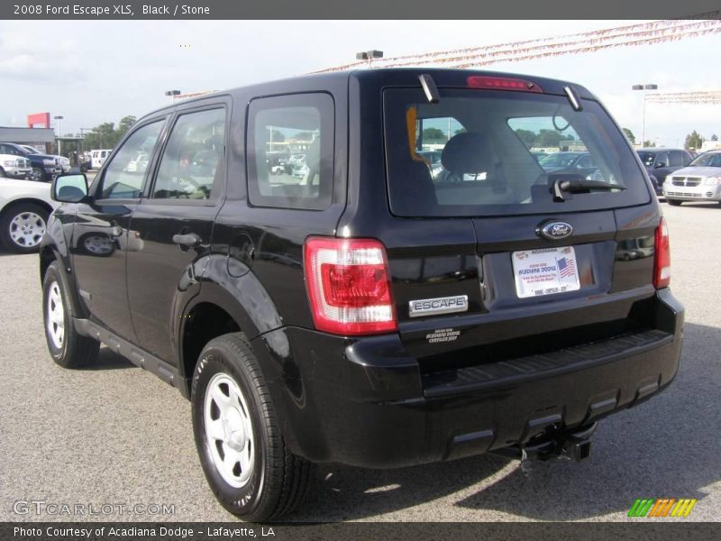 Black / Stone 2008 Ford Escape XLS