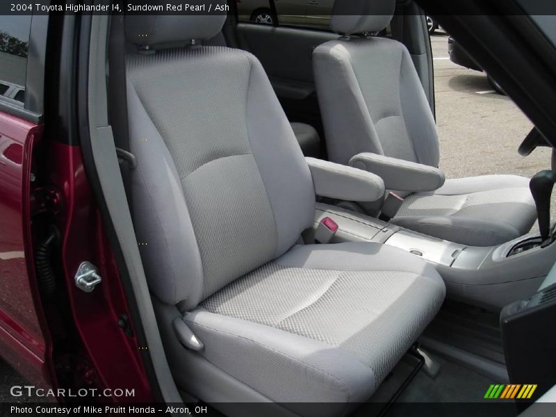 Sundown Red Pearl / Ash 2004 Toyota Highlander I4
