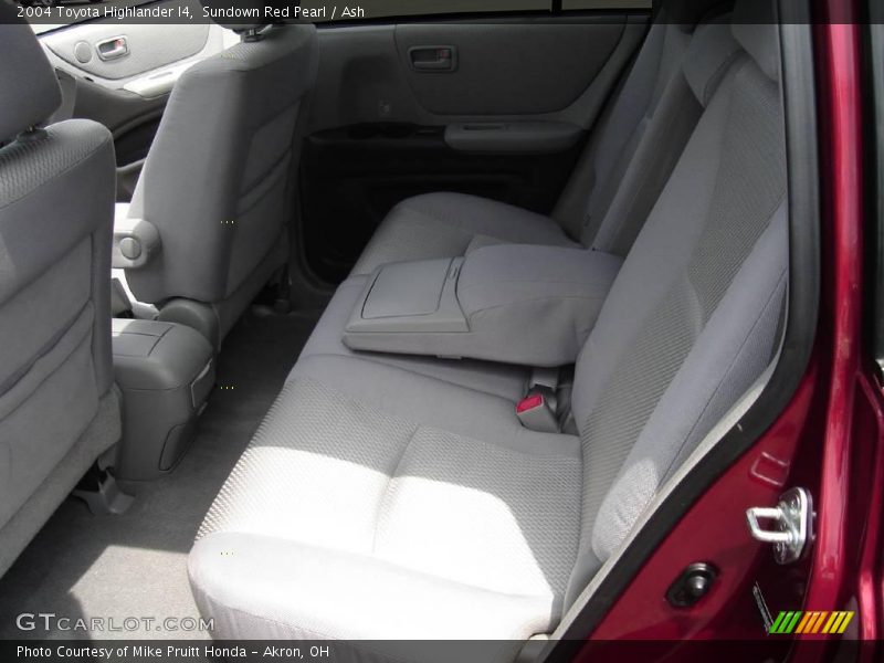 Sundown Red Pearl / Ash 2004 Toyota Highlander I4
