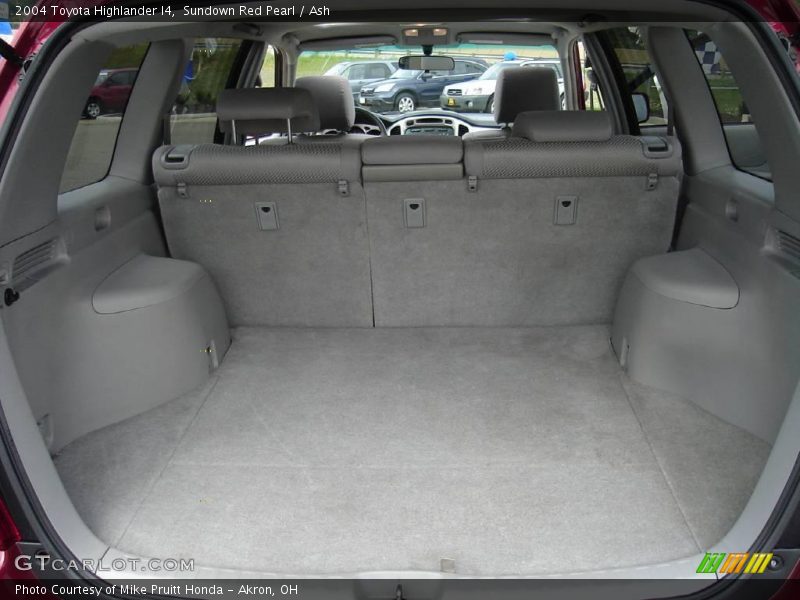 Sundown Red Pearl / Ash 2004 Toyota Highlander I4