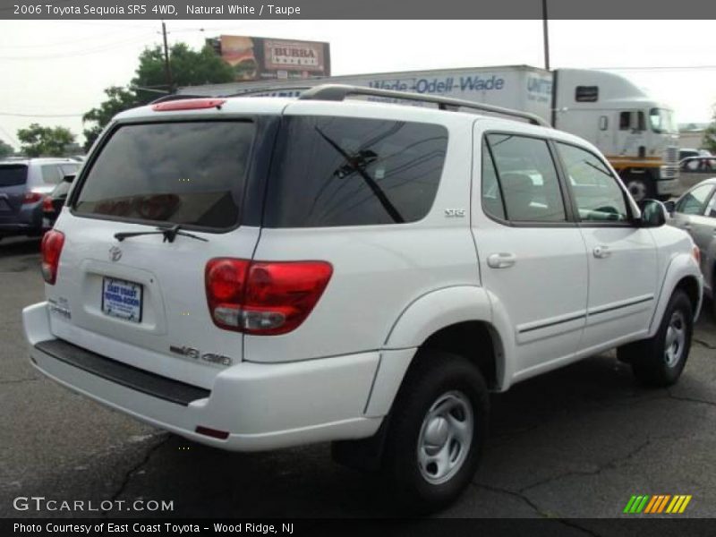 Natural White / Taupe 2006 Toyota Sequoia SR5 4WD