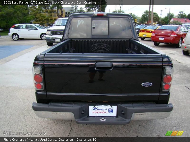 Black Clearcoat / Dark Graphite 2002 Ford Ranger XLT SuperCab