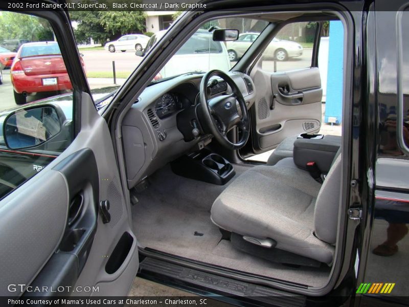 Black Clearcoat / Dark Graphite 2002 Ford Ranger XLT SuperCab