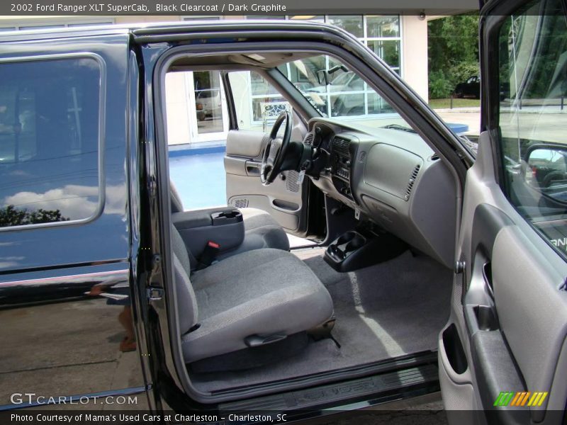 Black Clearcoat / Dark Graphite 2002 Ford Ranger XLT SuperCab