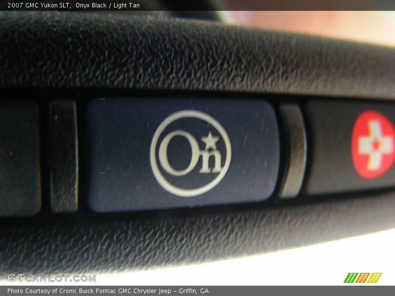 Onyx Black / Light Tan 2007 GMC Yukon SLT