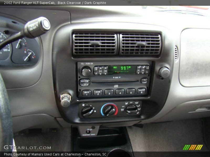 Black Clearcoat / Dark Graphite 2002 Ford Ranger XLT SuperCab
