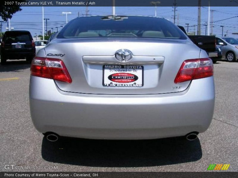 Titanium Metallic / Ash 2007 Toyota Camry XLE V6