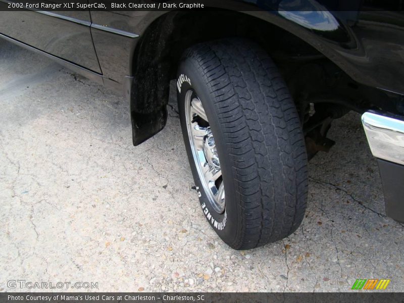 Black Clearcoat / Dark Graphite 2002 Ford Ranger XLT SuperCab