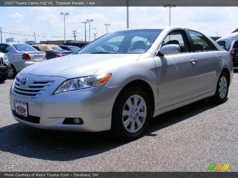 Titanium Metallic / Ash 2007 Toyota Camry XLE V6