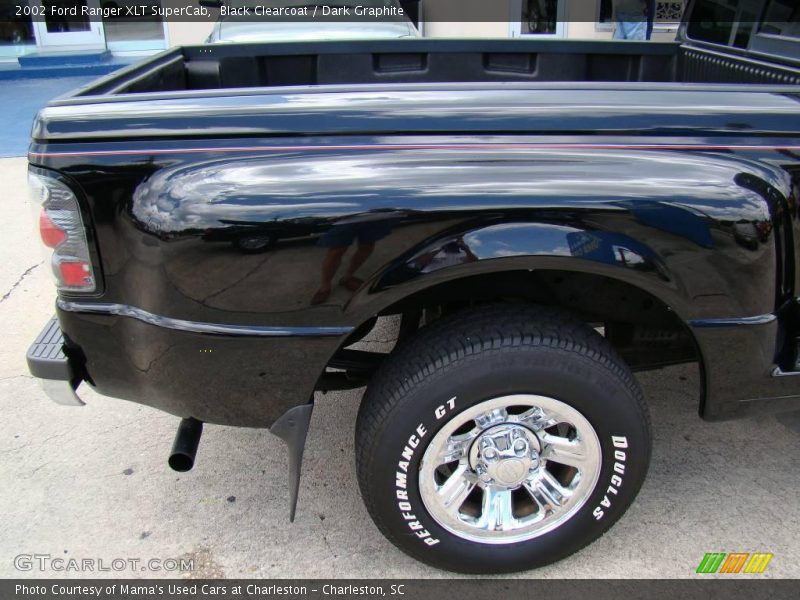Black Clearcoat / Dark Graphite 2002 Ford Ranger XLT SuperCab