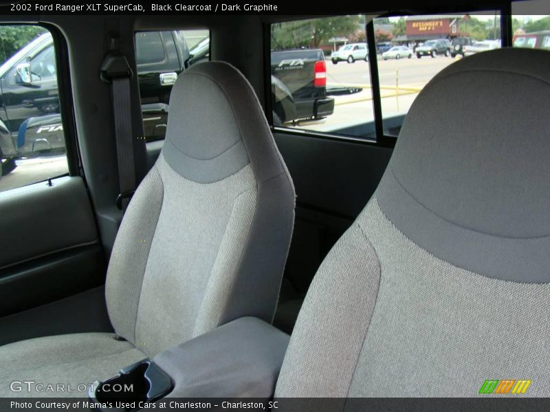 Black Clearcoat / Dark Graphite 2002 Ford Ranger XLT SuperCab