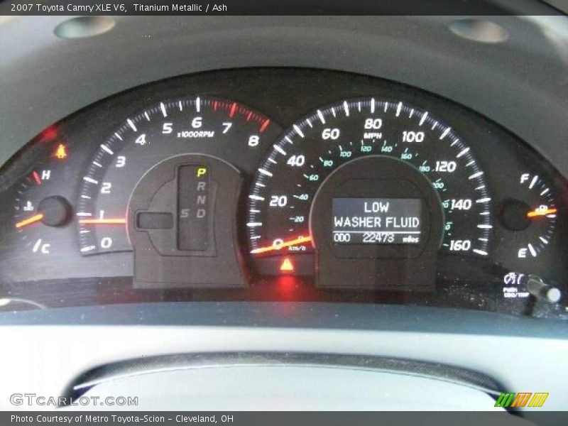 Titanium Metallic / Ash 2007 Toyota Camry XLE V6